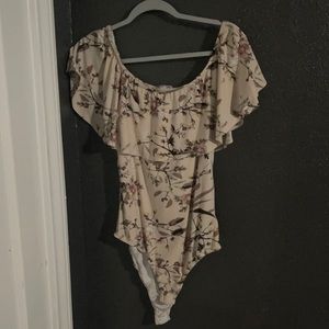 Floral bodysuit